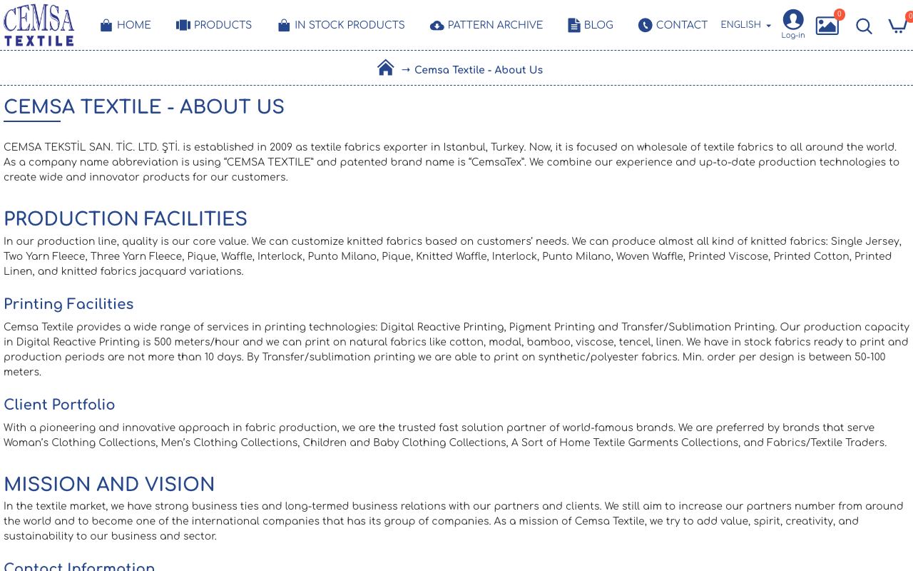 Cemsa Textile