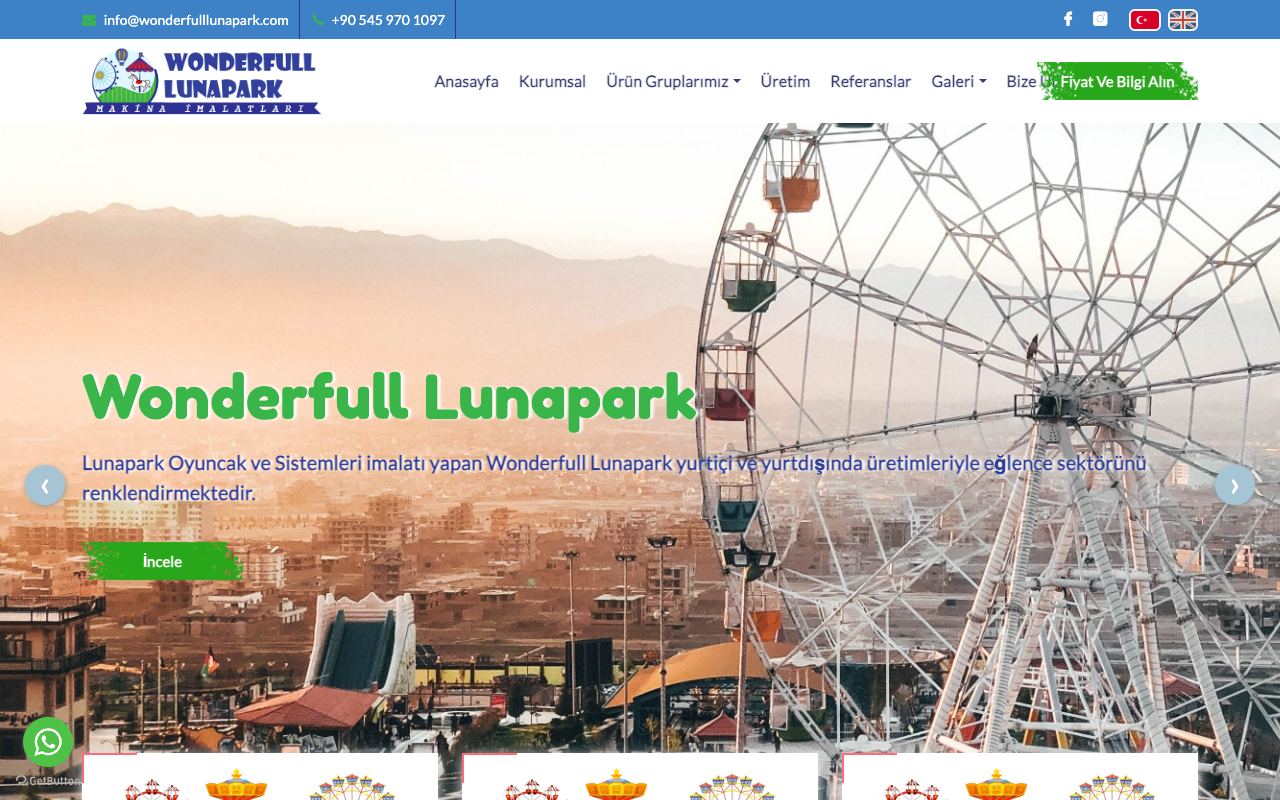 Wonderfull Lunapark Makinaları İmalatı Ltd. Şti.