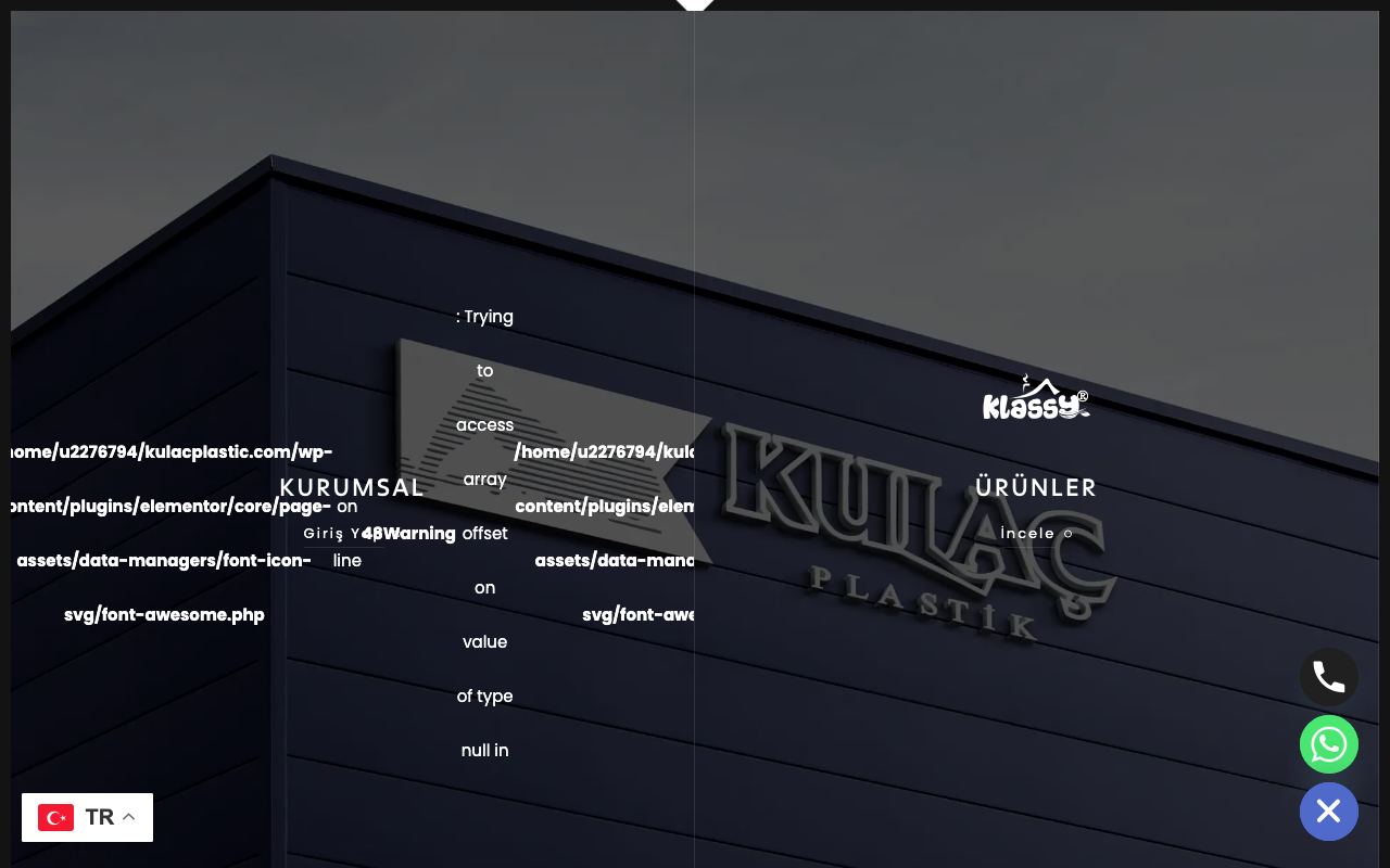 Kulaç Plastik (Klassy)