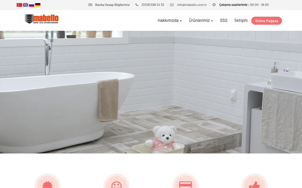 Çelebi Yapı Banyo Mutfak Aksesuarları İth. İhr. San. ve Tic. Ltd. Şti. / Mabello