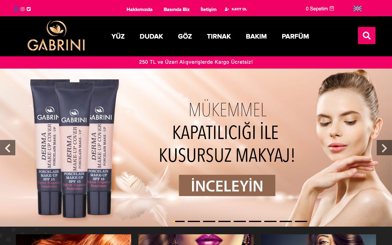 Kadıoğlu Kozmetik San. ve Tic. A.Ş. / Gabrini