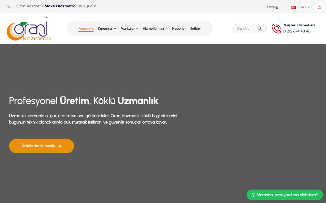 Oranj Kozmetik San. ve Tic. Ltd. Şti.