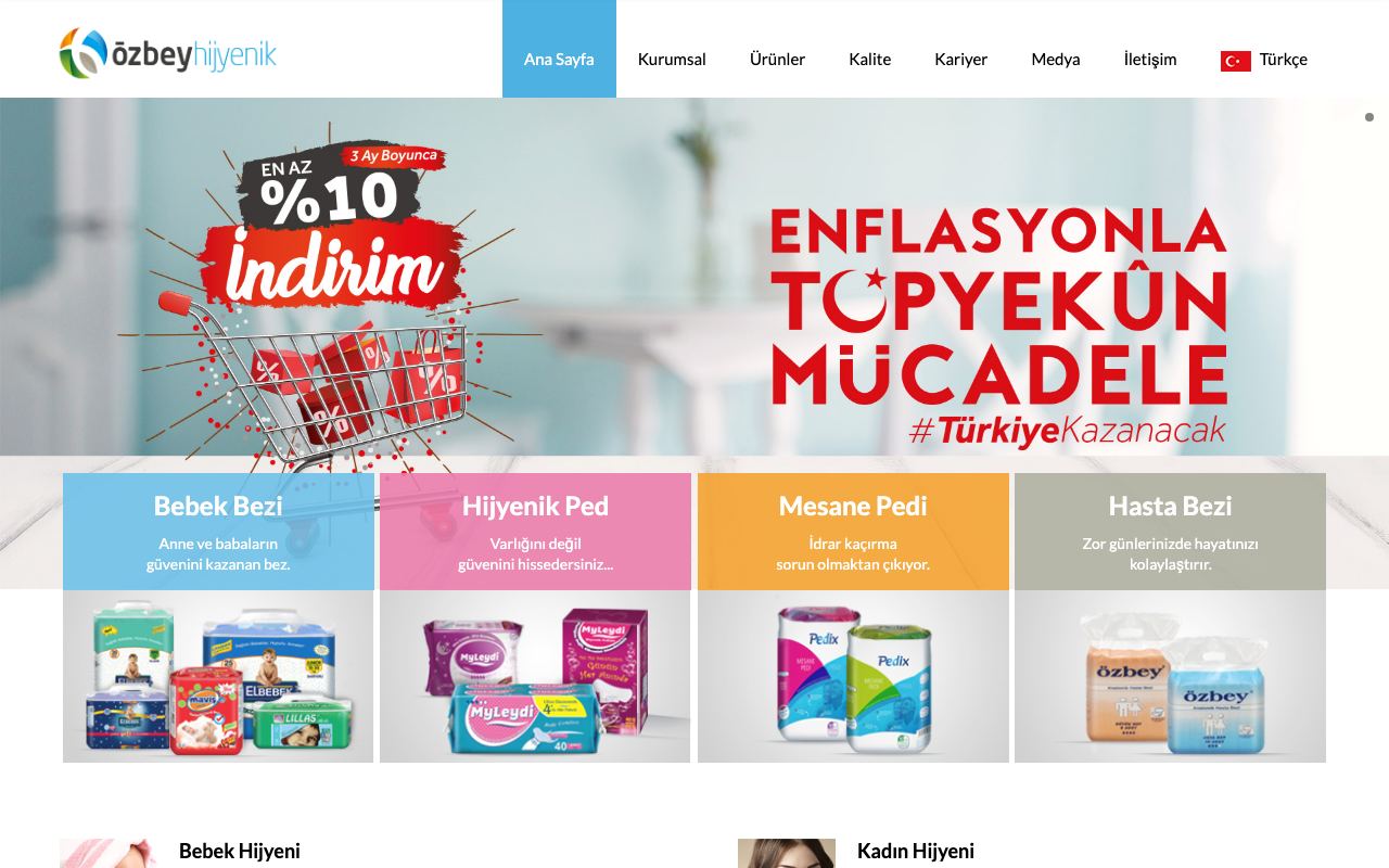 Özbey Hijyenik Ürünleri