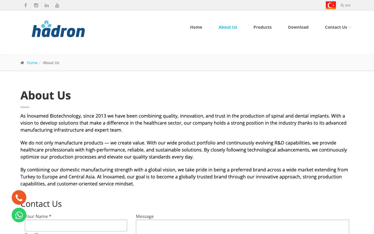 Hadron Implant / İnovamed