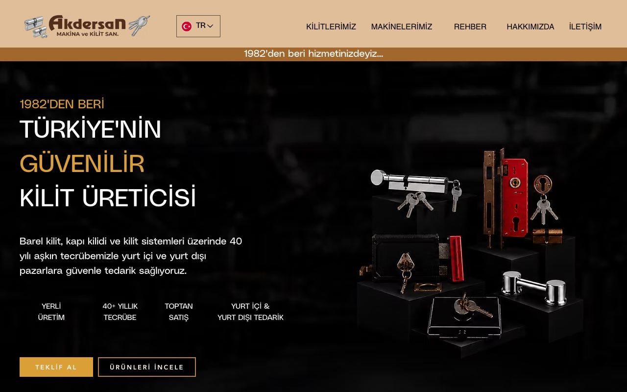 Akdersan Makine ve Kilit Sanayi