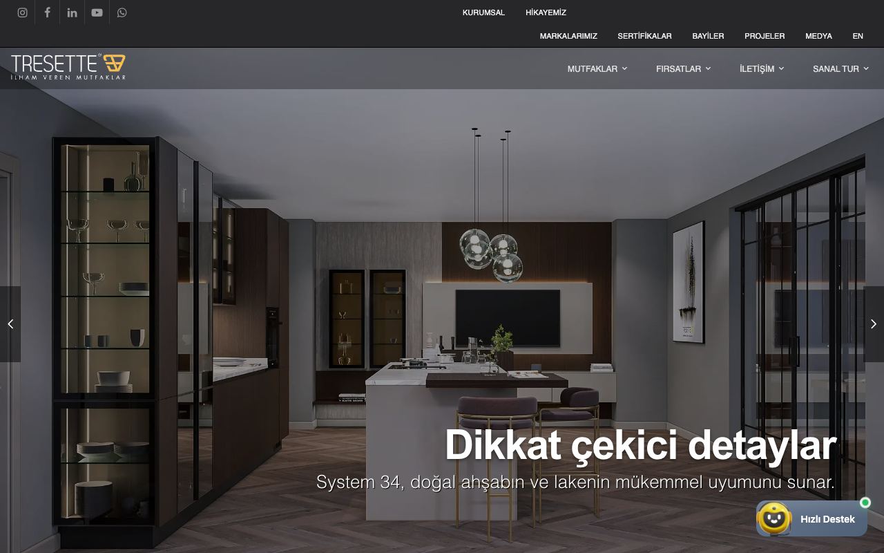 Aslandağ Ahşap / Tresette