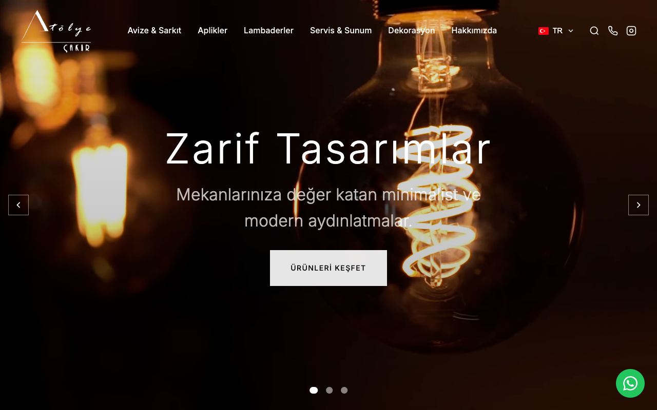 Atölye Çakır Aydınlatma Dekorasyon ve Mimarlık Sanayi Ticaret Ltd. Şti.