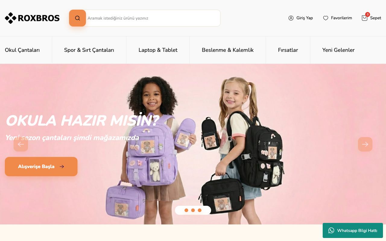 Kahriman Çanta Mağazacılık Sanayi ve Ticaret Ltd. Şti. / Roxbros