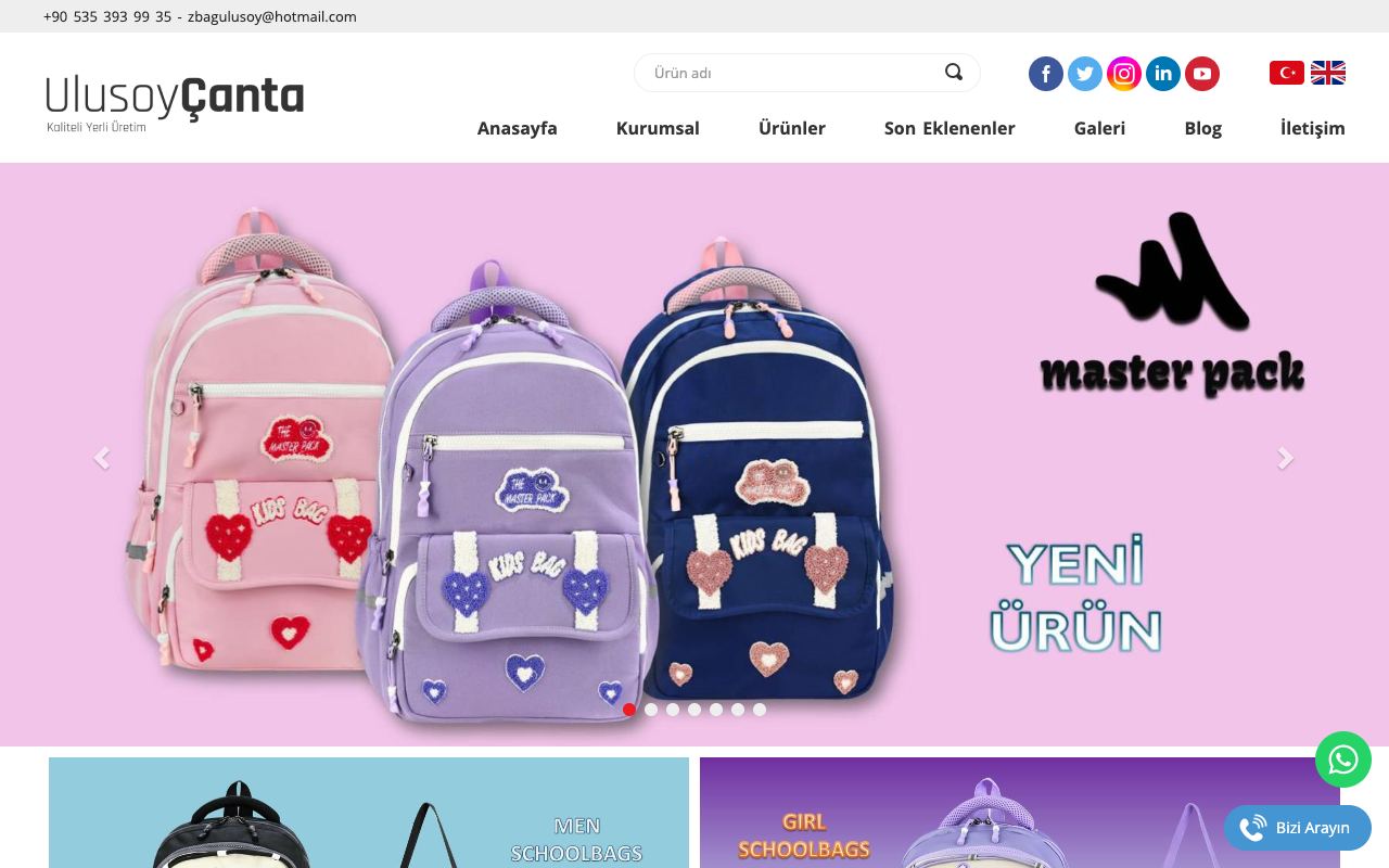 Ulusoy Tekstil Sanayi ve Ticaret Ltd. Şti. / Ulusoy Çanta