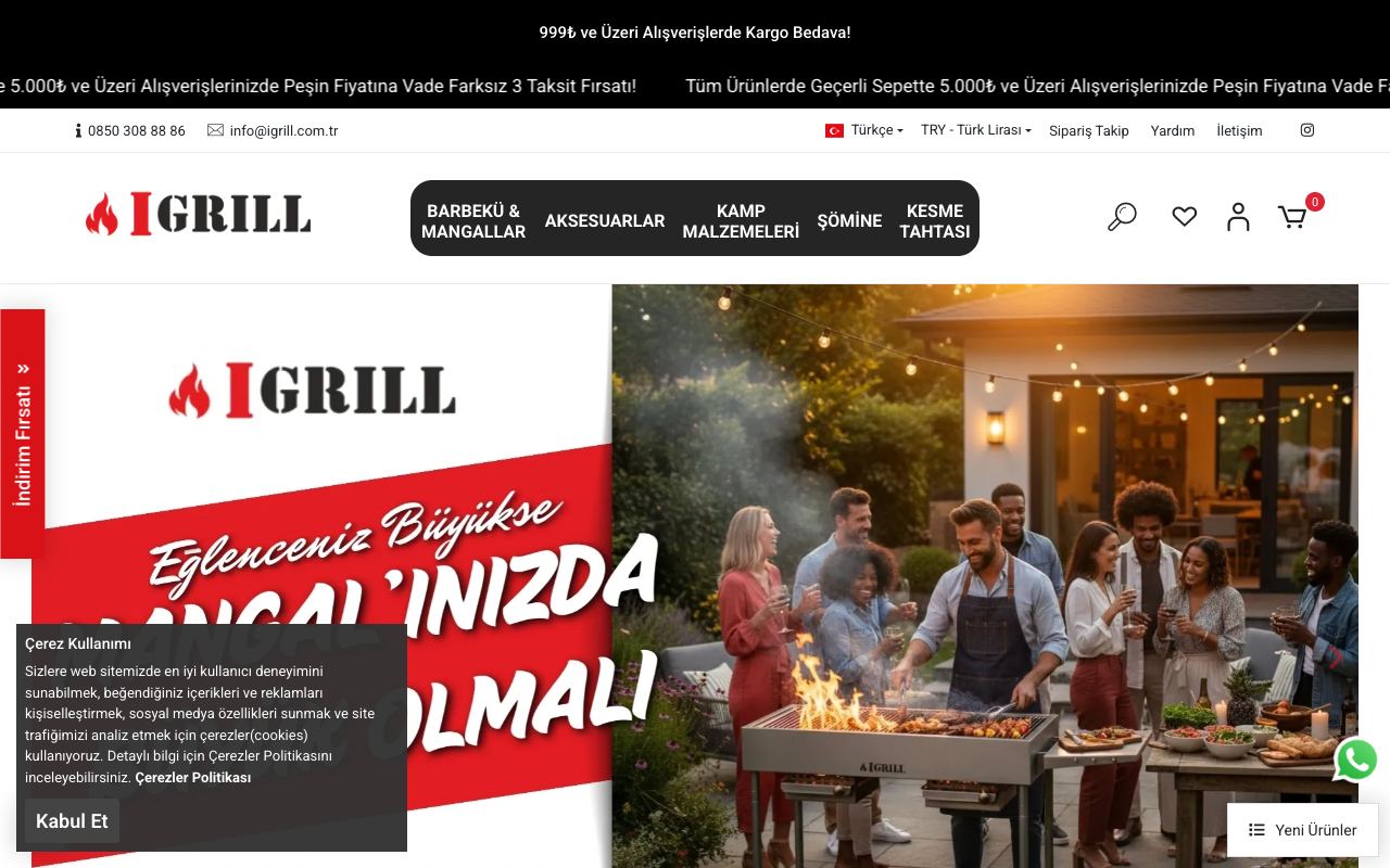 IGRILL Mangal ve Bahçe Aksesuarları Sanayi ve Ticaret Limited Şirketi