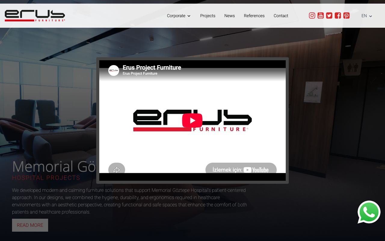Erus Proje Mobilya Sanayi ve Ticaret Ltd. Şti.