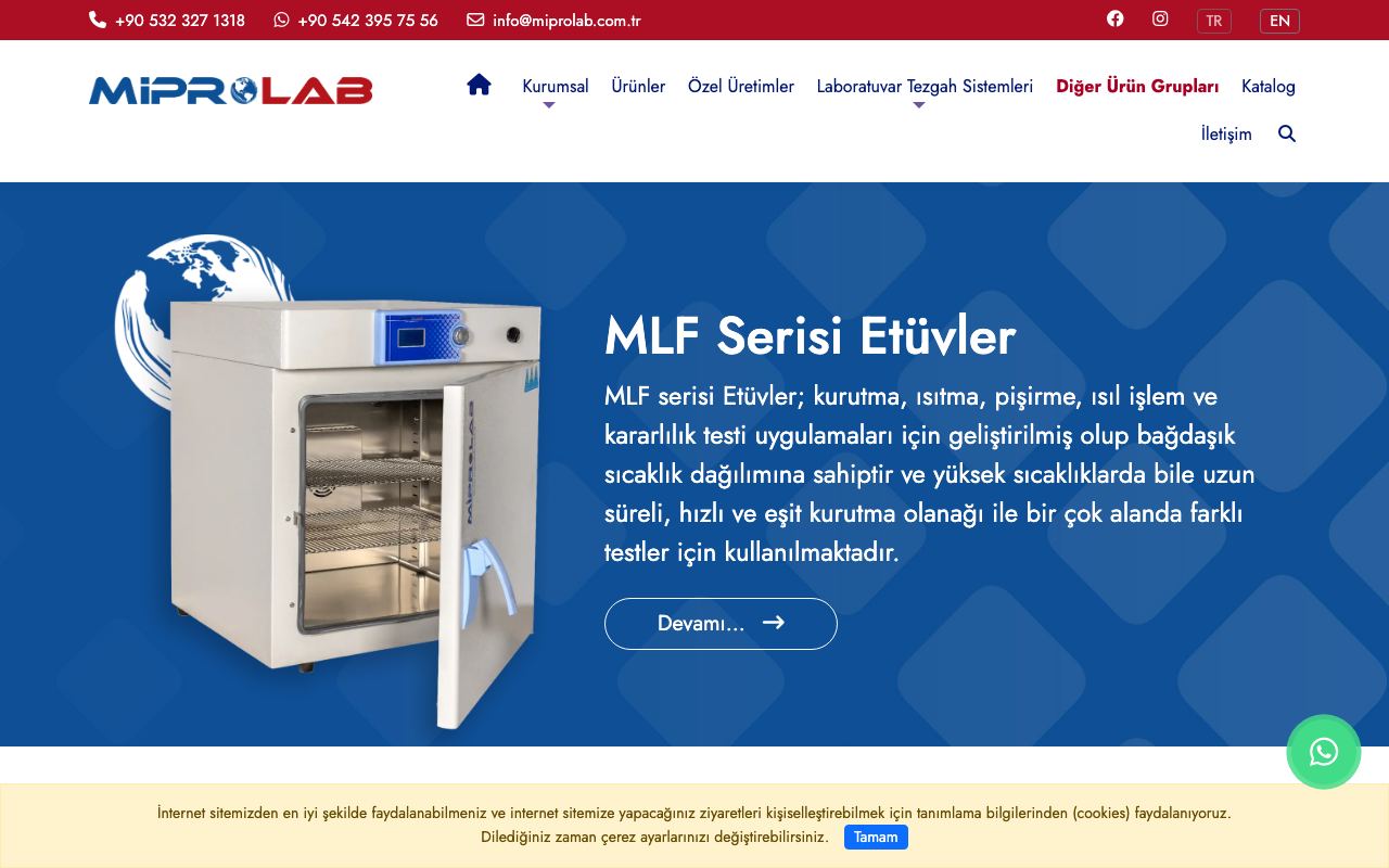 Mipro Laboratuvar Cihazları Üretim A.Ş.