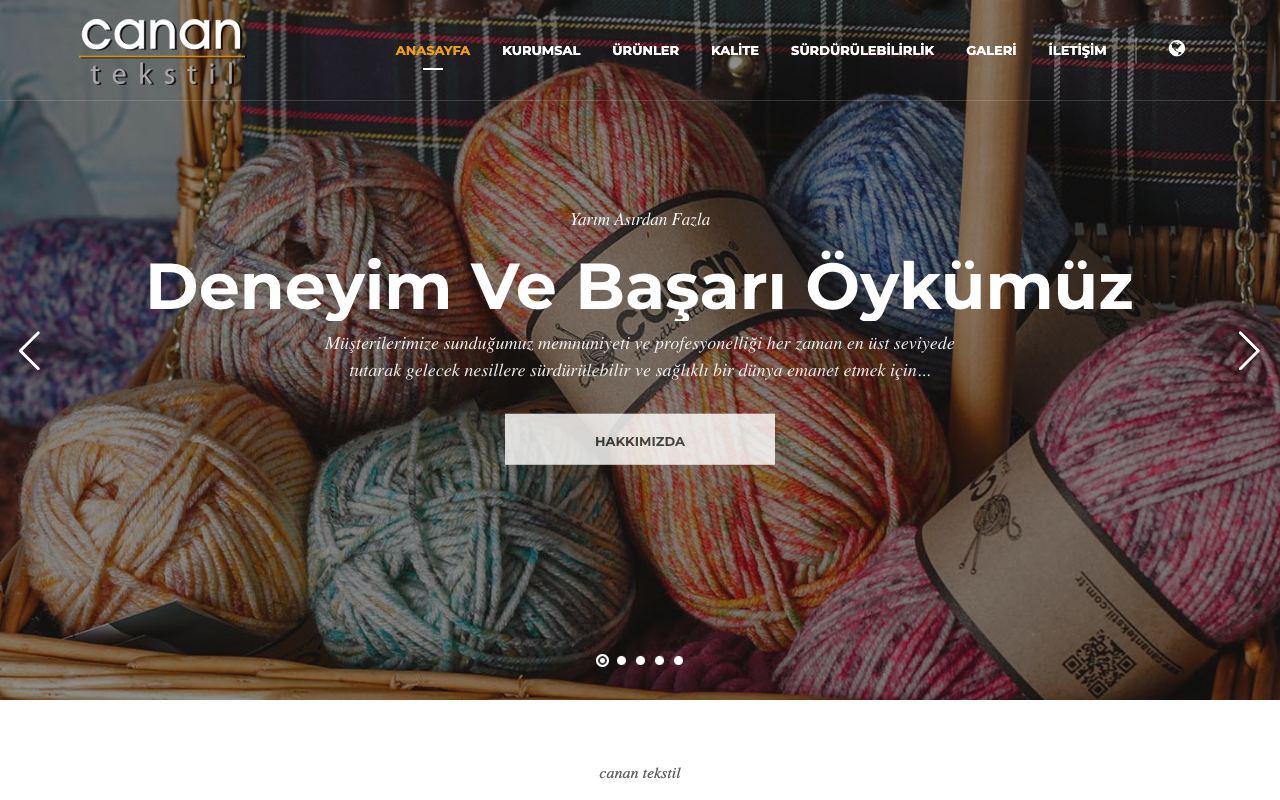 Canan Tekstil Sanayi ve Ticaret A.Ş.