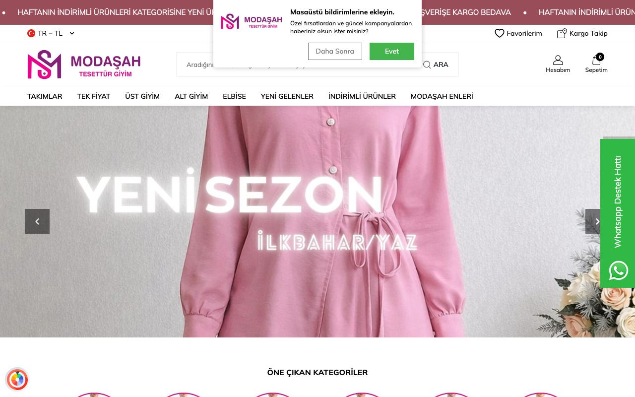 MODAŞAH Tekstil San. ve Tic. Ltd. Şti.