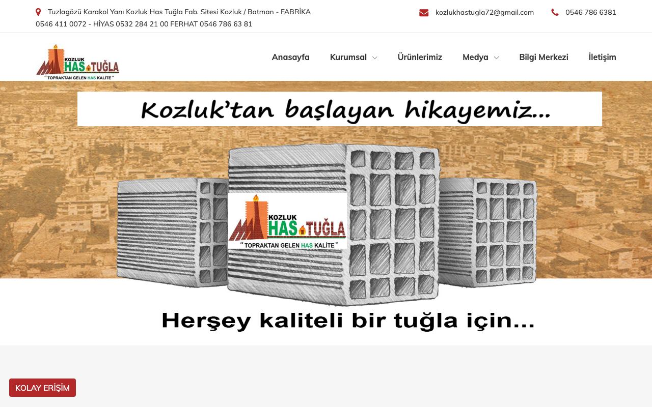 Has Tuğla Fabrikası / Kozluk Has Tuğla