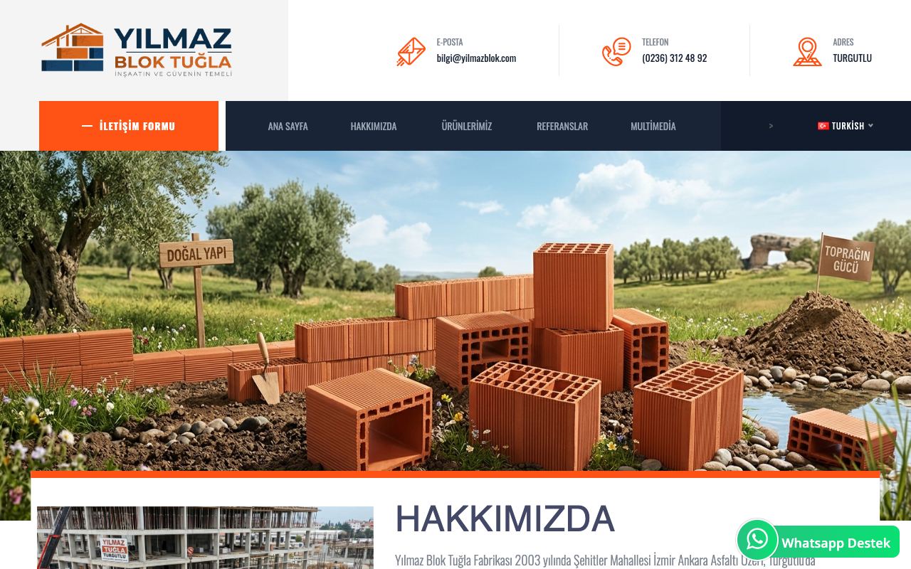 Yılmaz Blok Tuğla Fabrikası