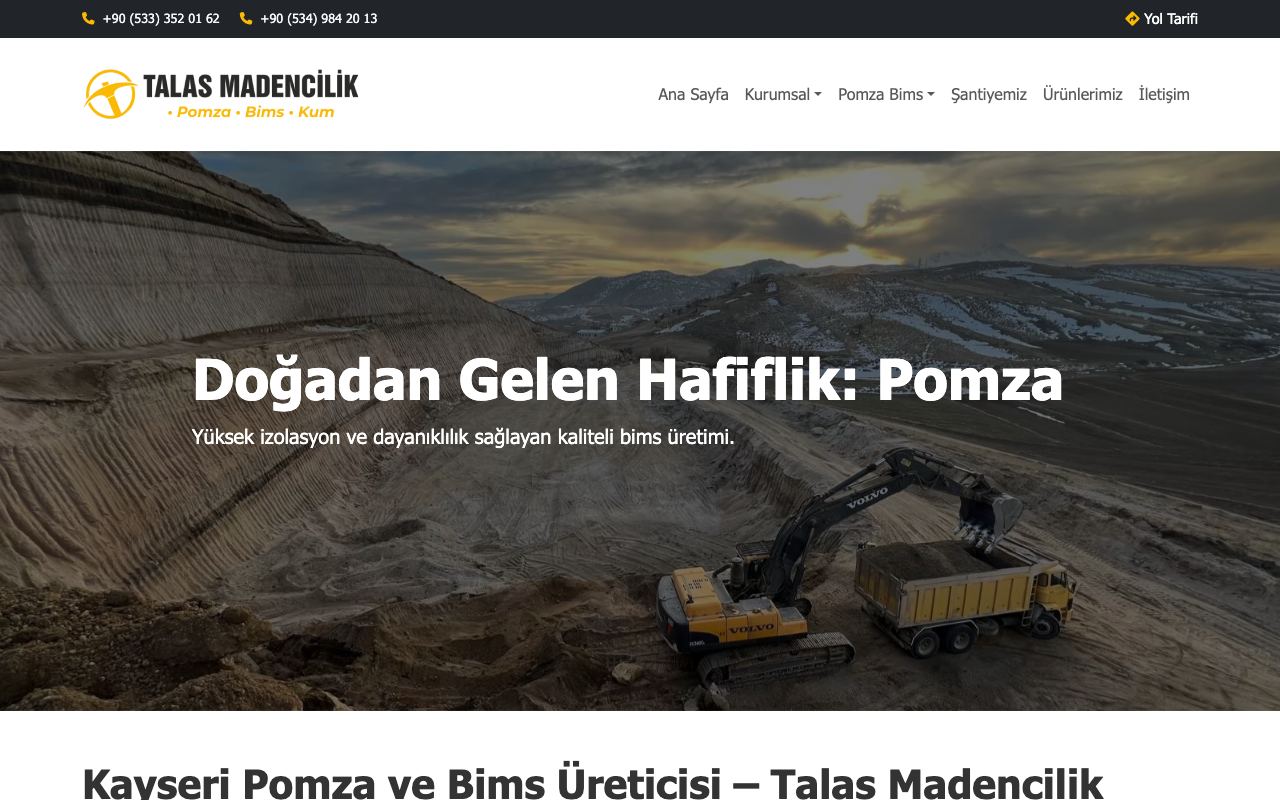Talas Madencilik