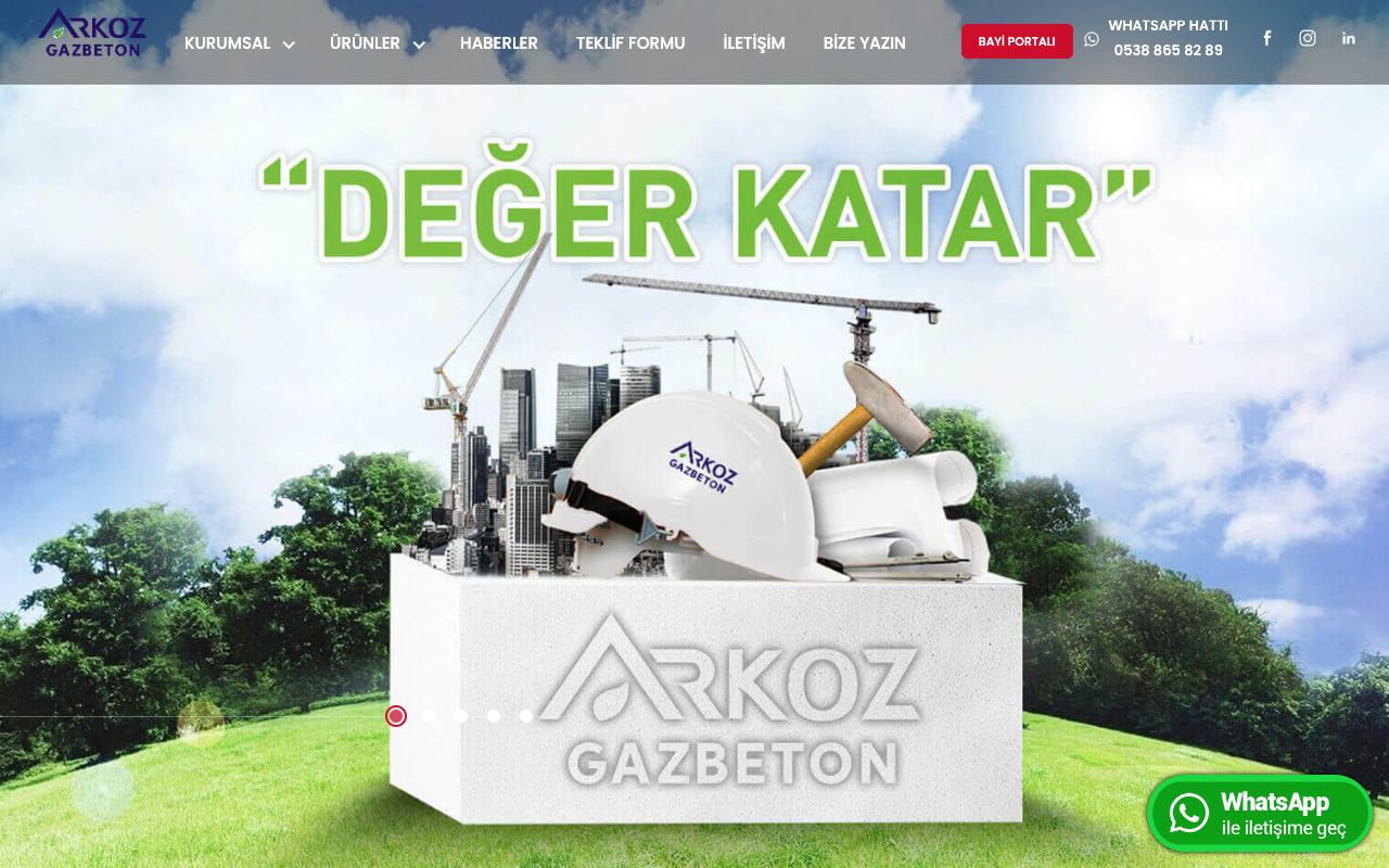 Arkoz Samsun Gazbeton Fabrikası A.Ş.