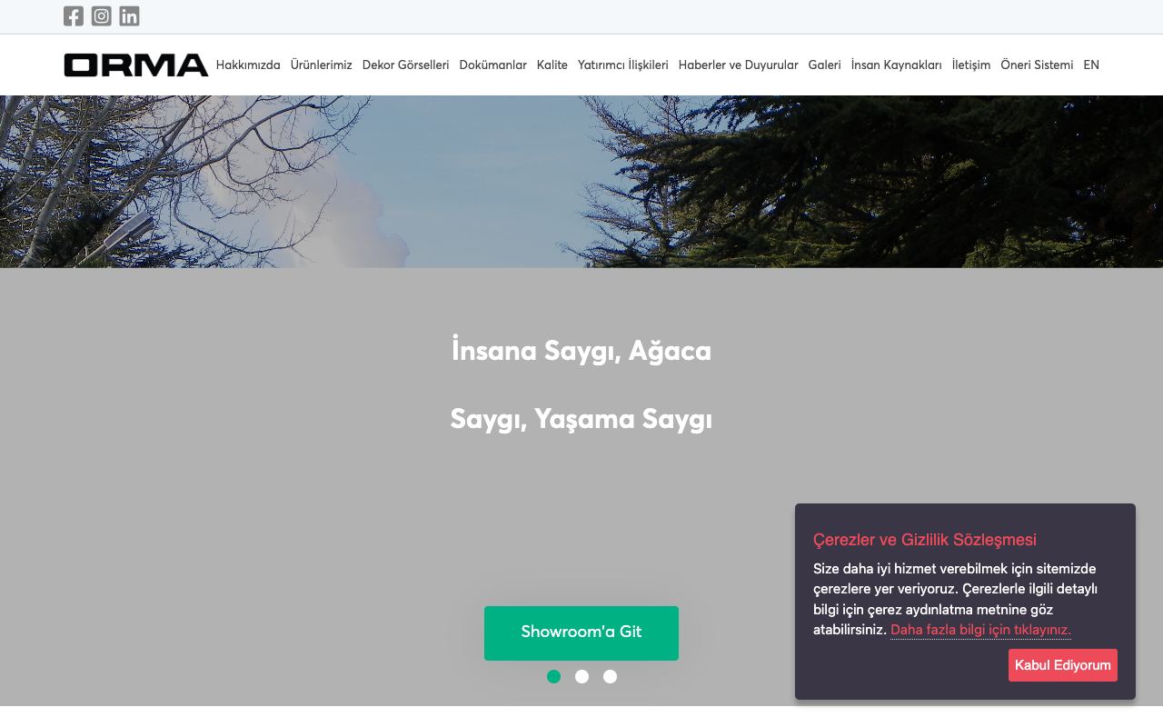 Orma Orman Mahsulleri İntegre Sanayi ve Ticaret A.Ş.