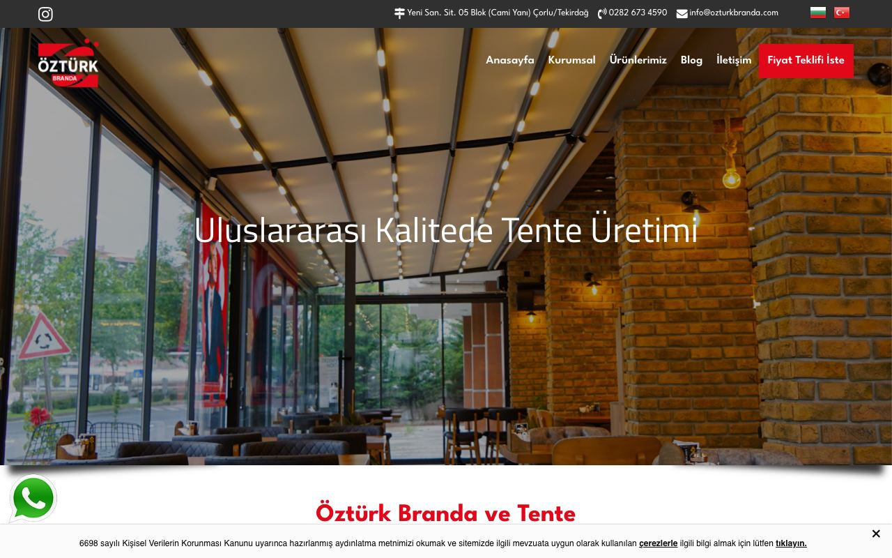 Öztürk Branda ve Tente