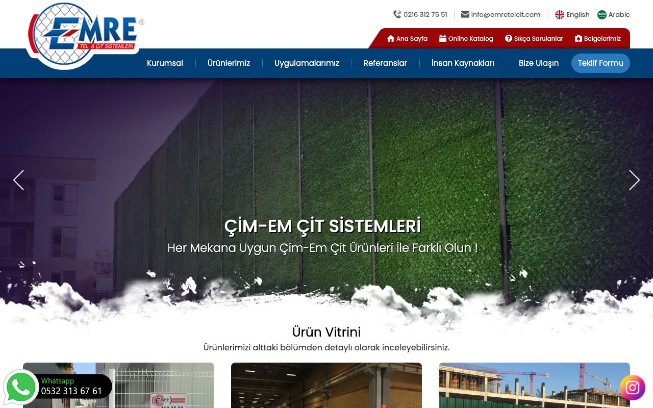 Emre Tel ve Çit Sistemleri