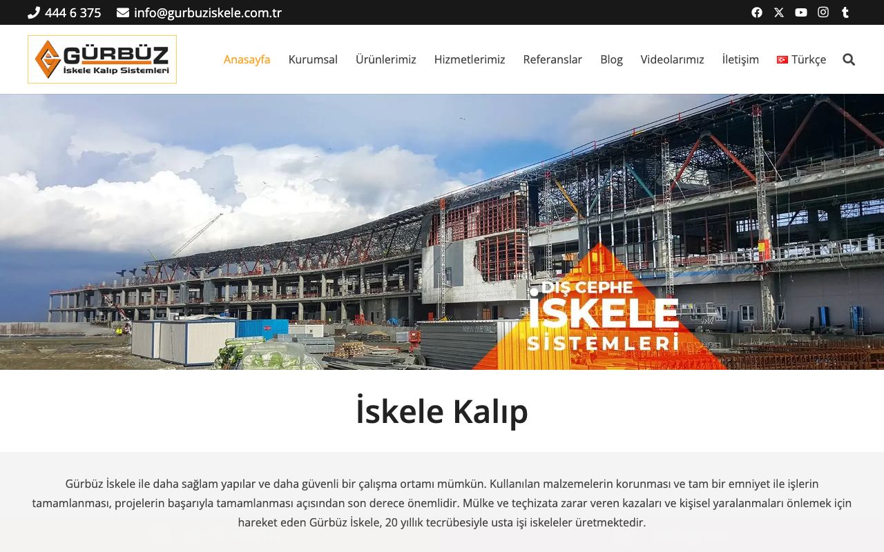 Gürbüz Kalıp ve İskele Sistemleri