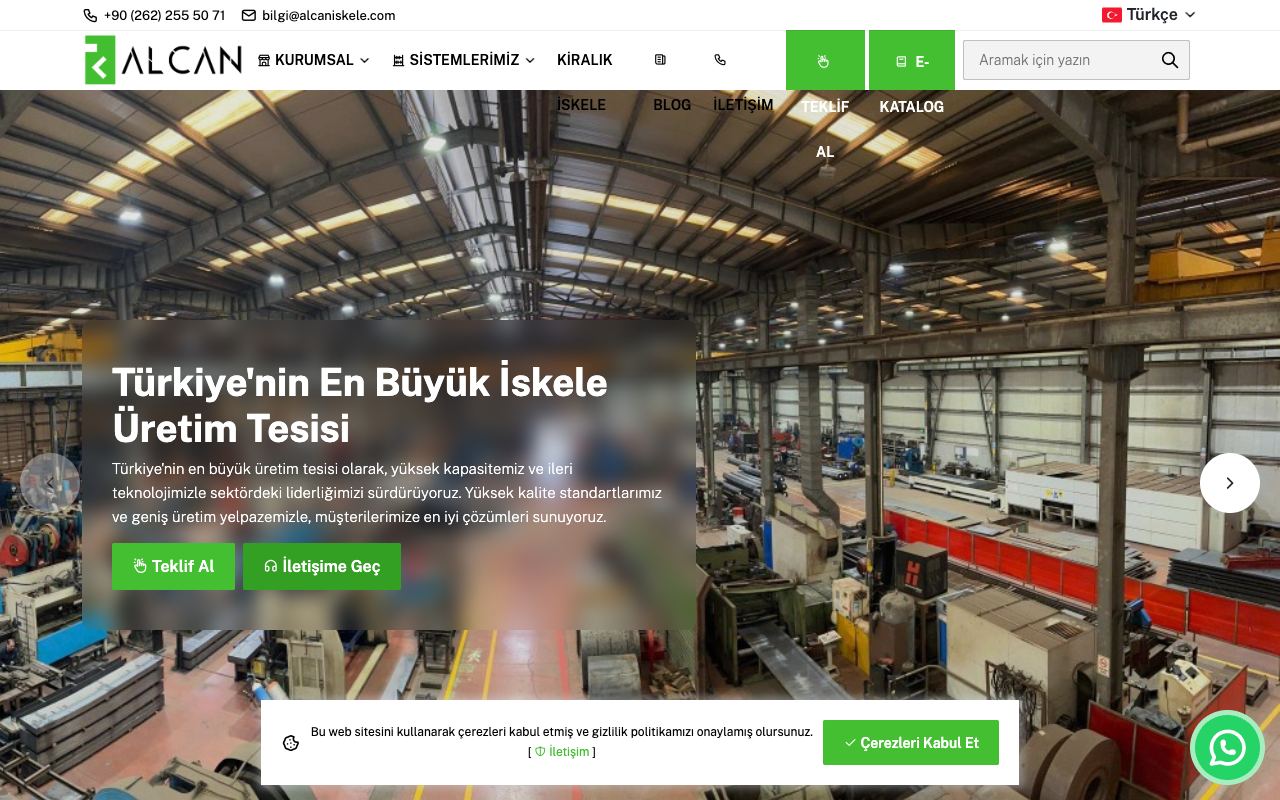 Alcan İskele ve Kalıp Sistemleri