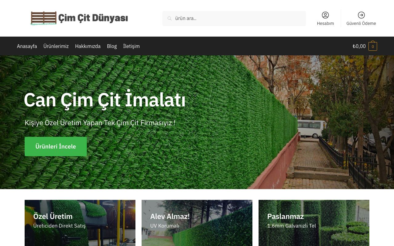 Can Çim Çit / Çim Çit Dünyası