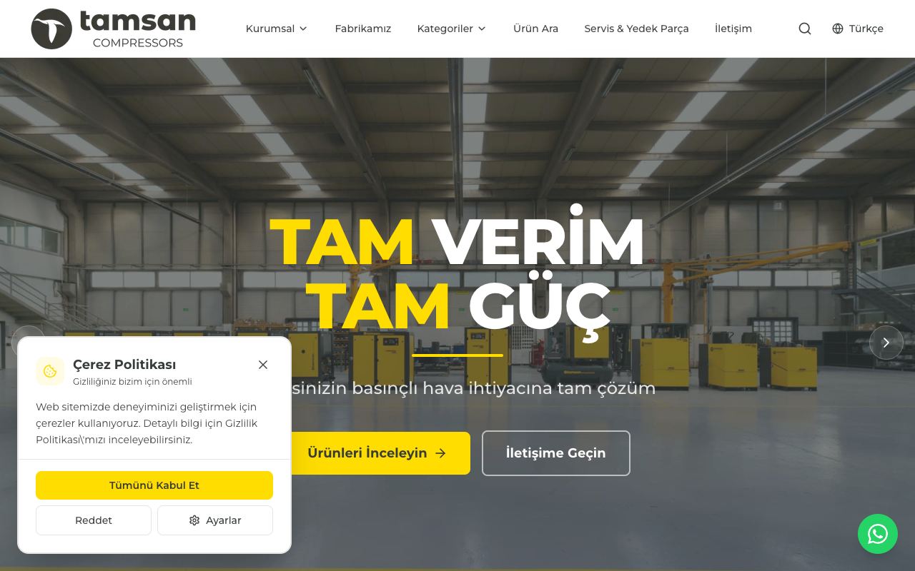 TAMSAN Kompresör