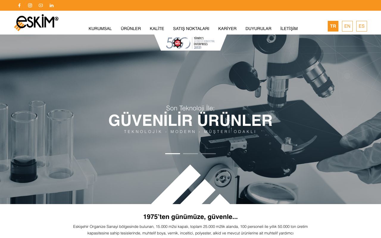 Eskim Kimya Sanayi ve Ticaret A.Ş.