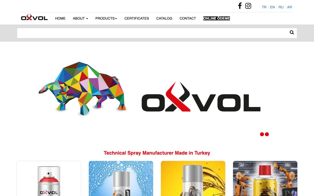 OXVOL Technical Aerosols