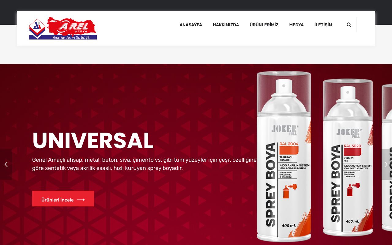 Arel Kimya Yapı San. ve Tic. Ltd. Şti.