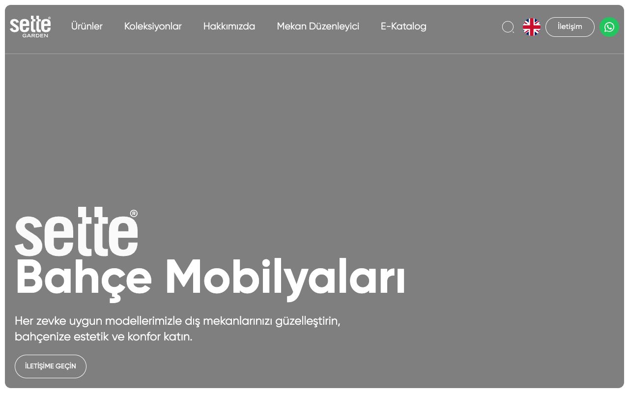 Kıral Mobilya / SETTE Garden