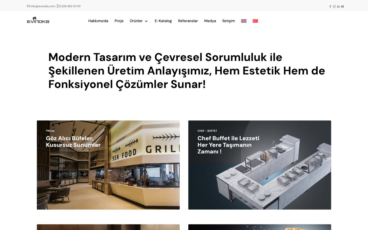 Evinoks Servis Ekipmanları San. Tic. A.Ş. / Chef Buffet