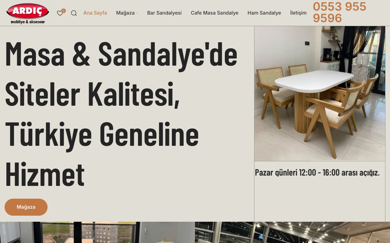 Ardıç Mobilya & Aksesuar