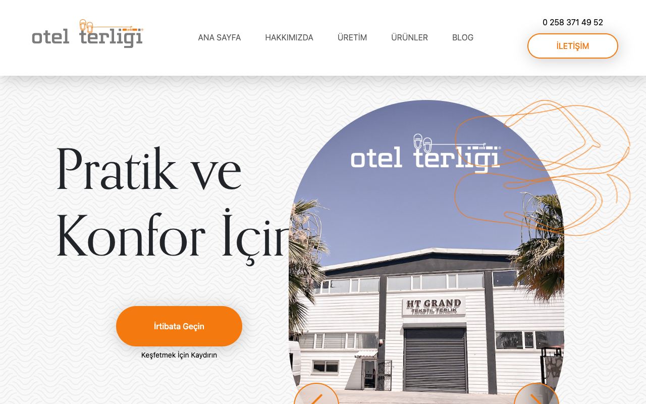 HT GRAND TEKSTİL SAN. VE TİC. LTD. ŞTİ. / Otel Terliği