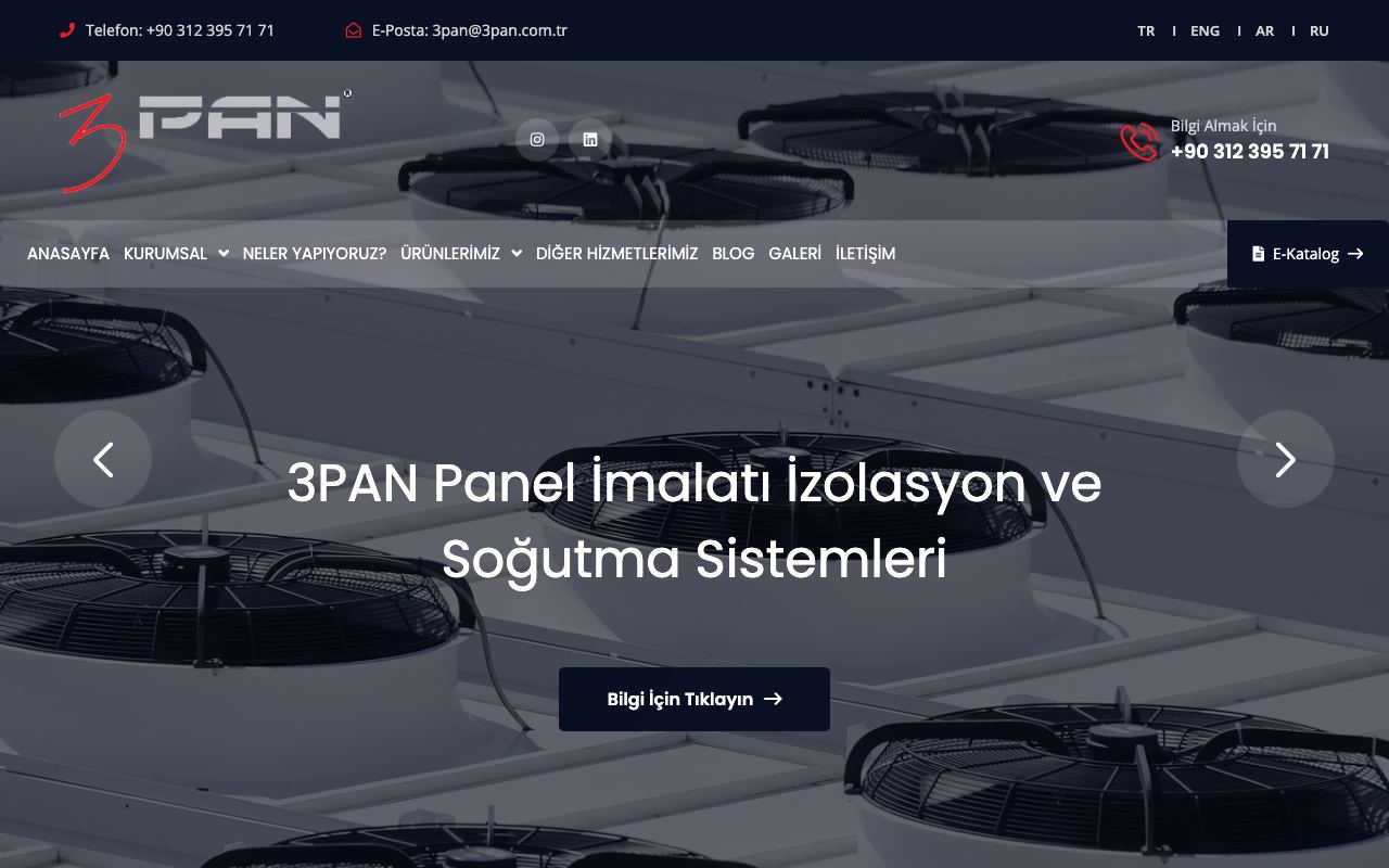 3PAN Panel İmalatı İzolasyon ve Soğutma Sistemleri San. Tic. Ltd. Şti.