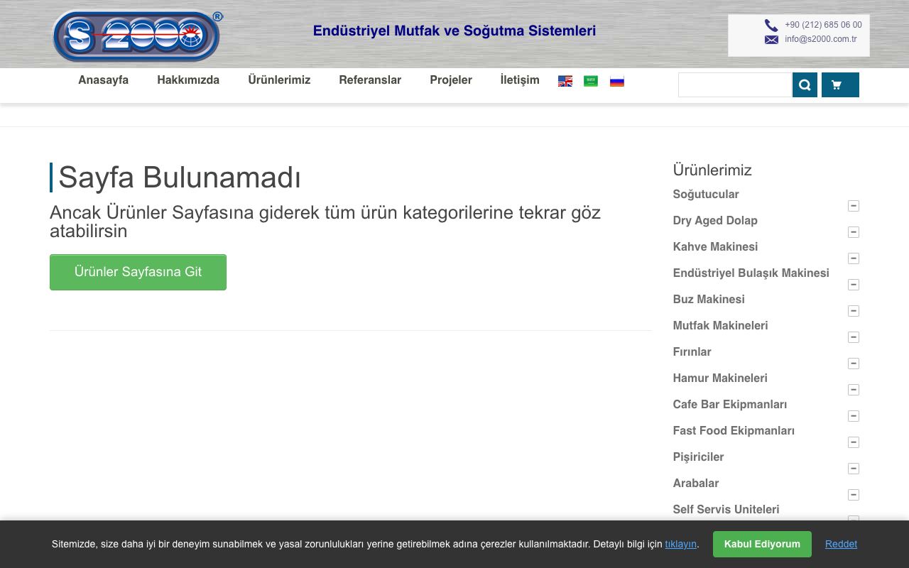 S2000 Mutfak Soğutma