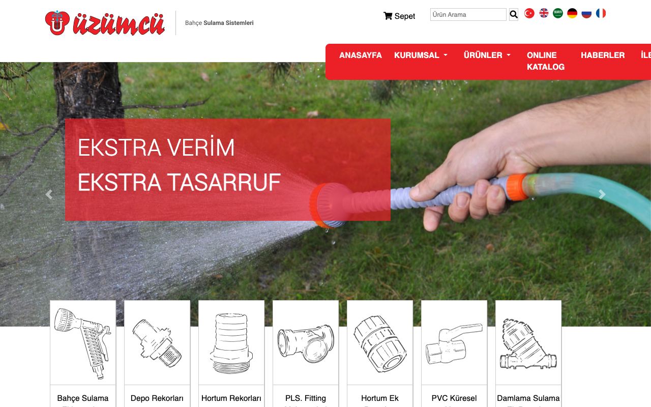 Üzümcü Plastik Bahçe Sulama Sistemleri