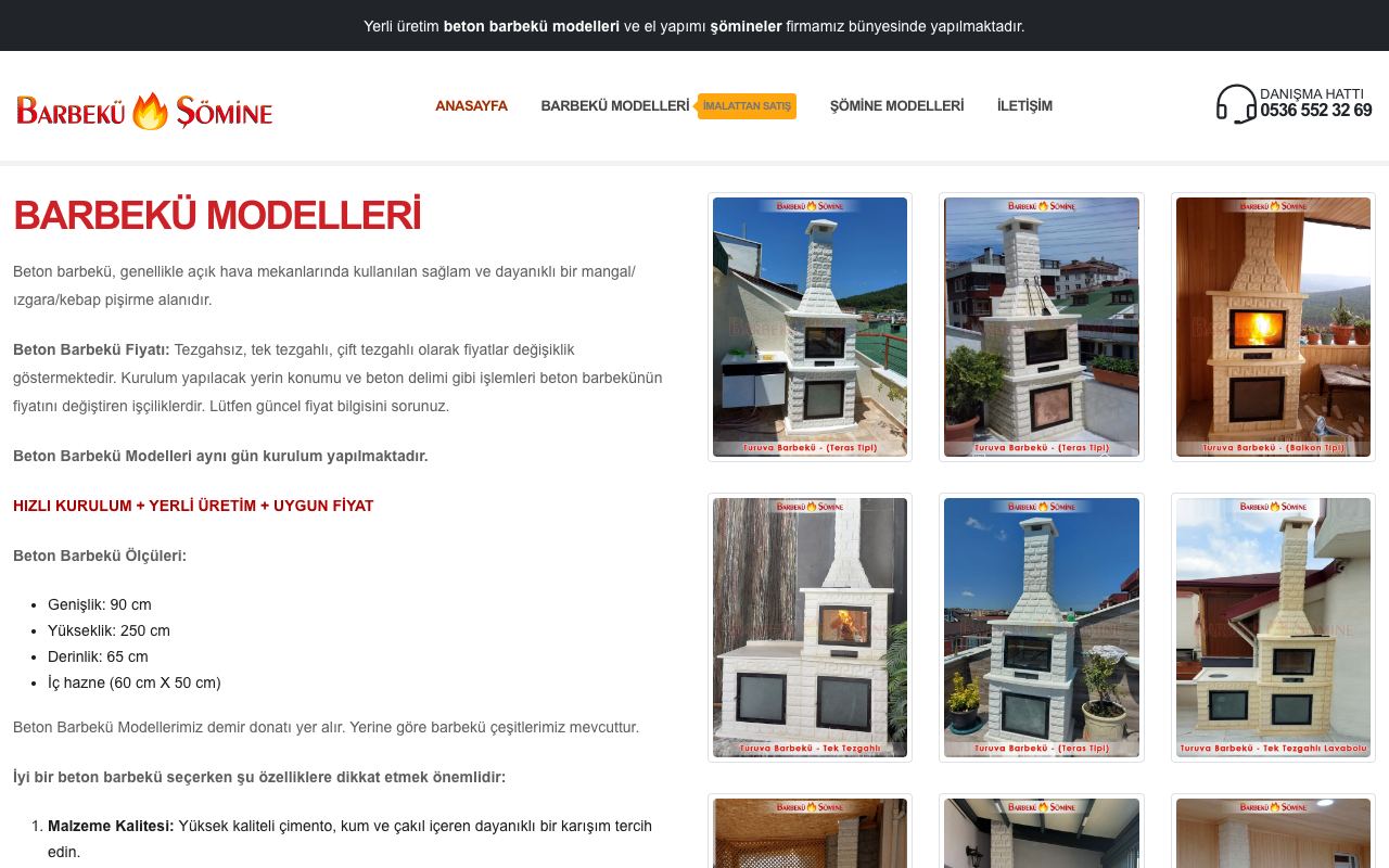 Barbekü Şömine - İlker Tekdemir