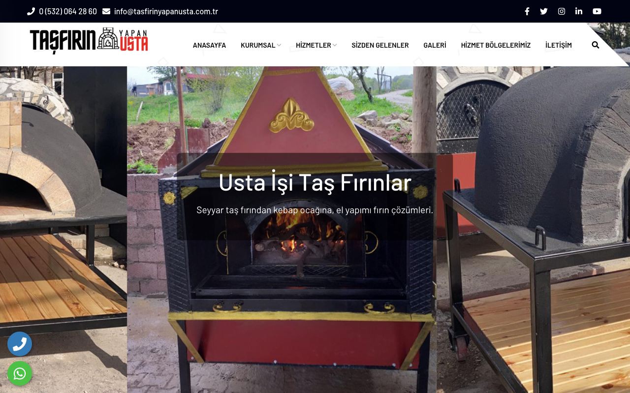 Taşfırın Yapan Usta