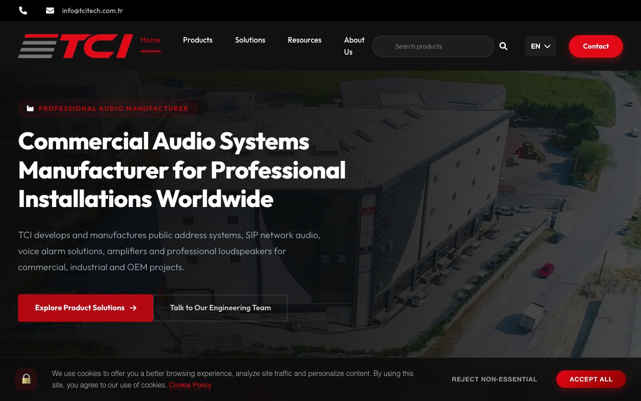 TCI PA System