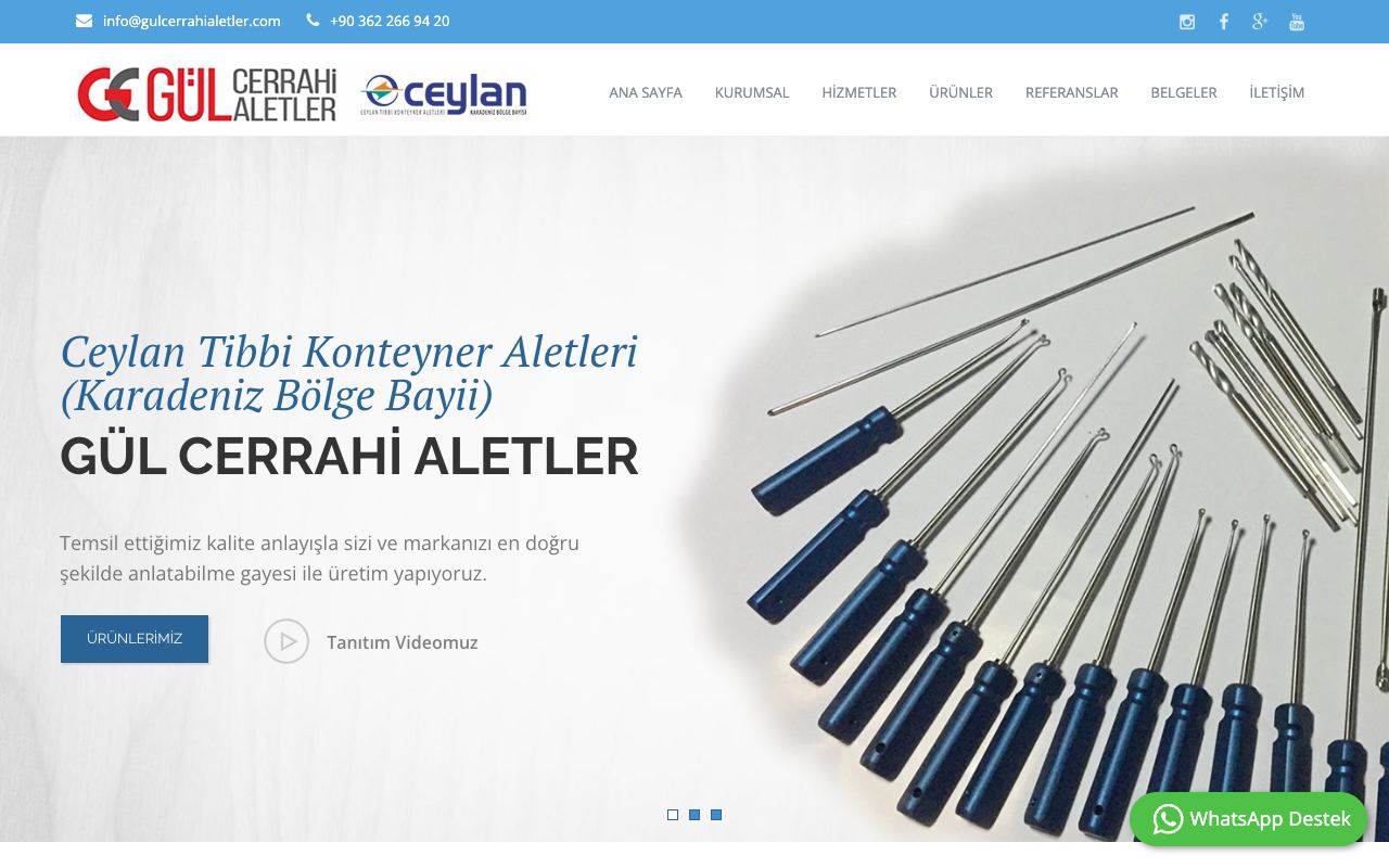Gül Cerrahi Aletler