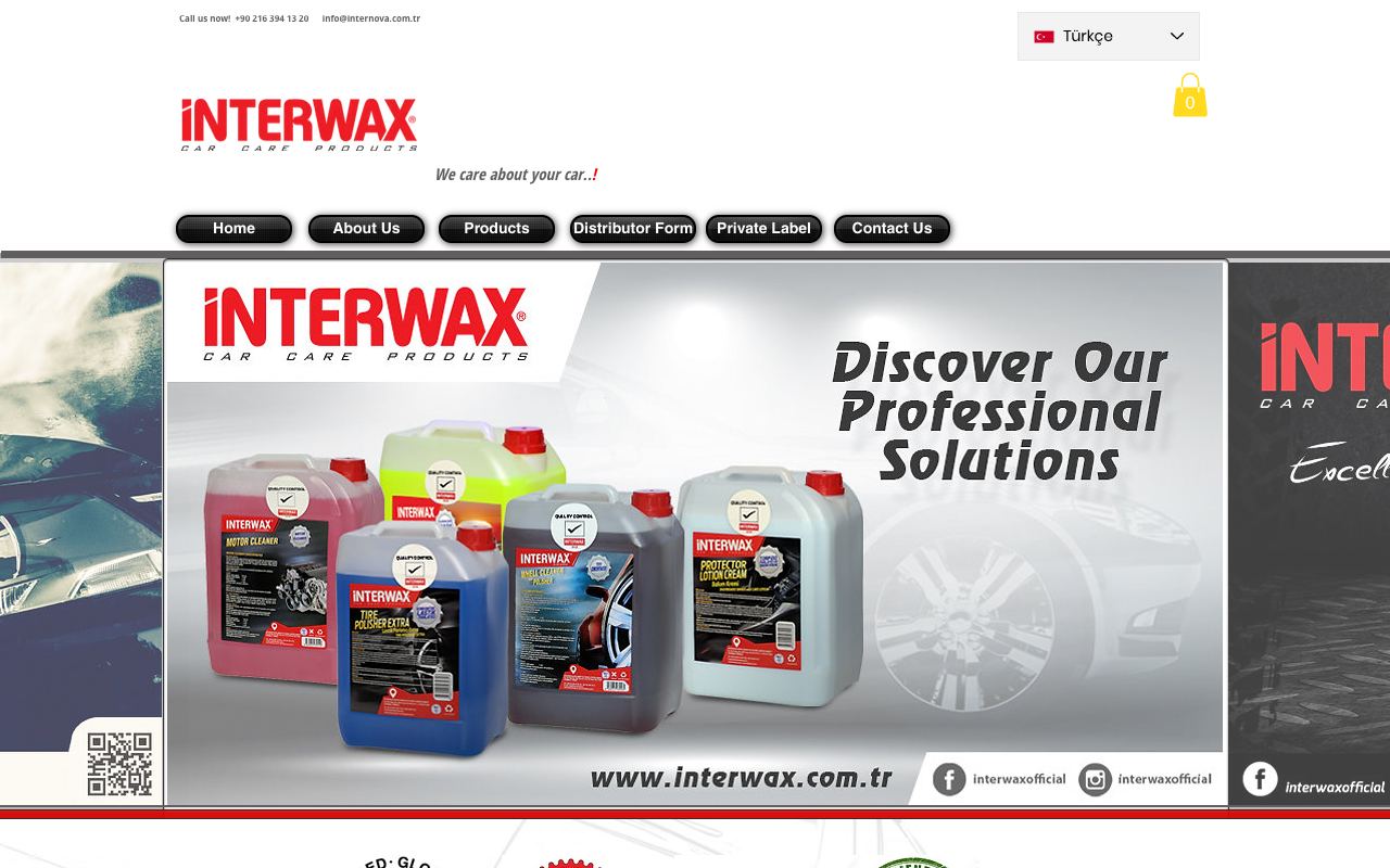 Internova Kimya San. ve Tic. Ltd. Şti. / Interwax