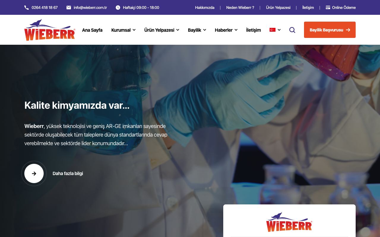 Koçkar Makine Kimya San. ve Tic. A.Ş. / Wieberr