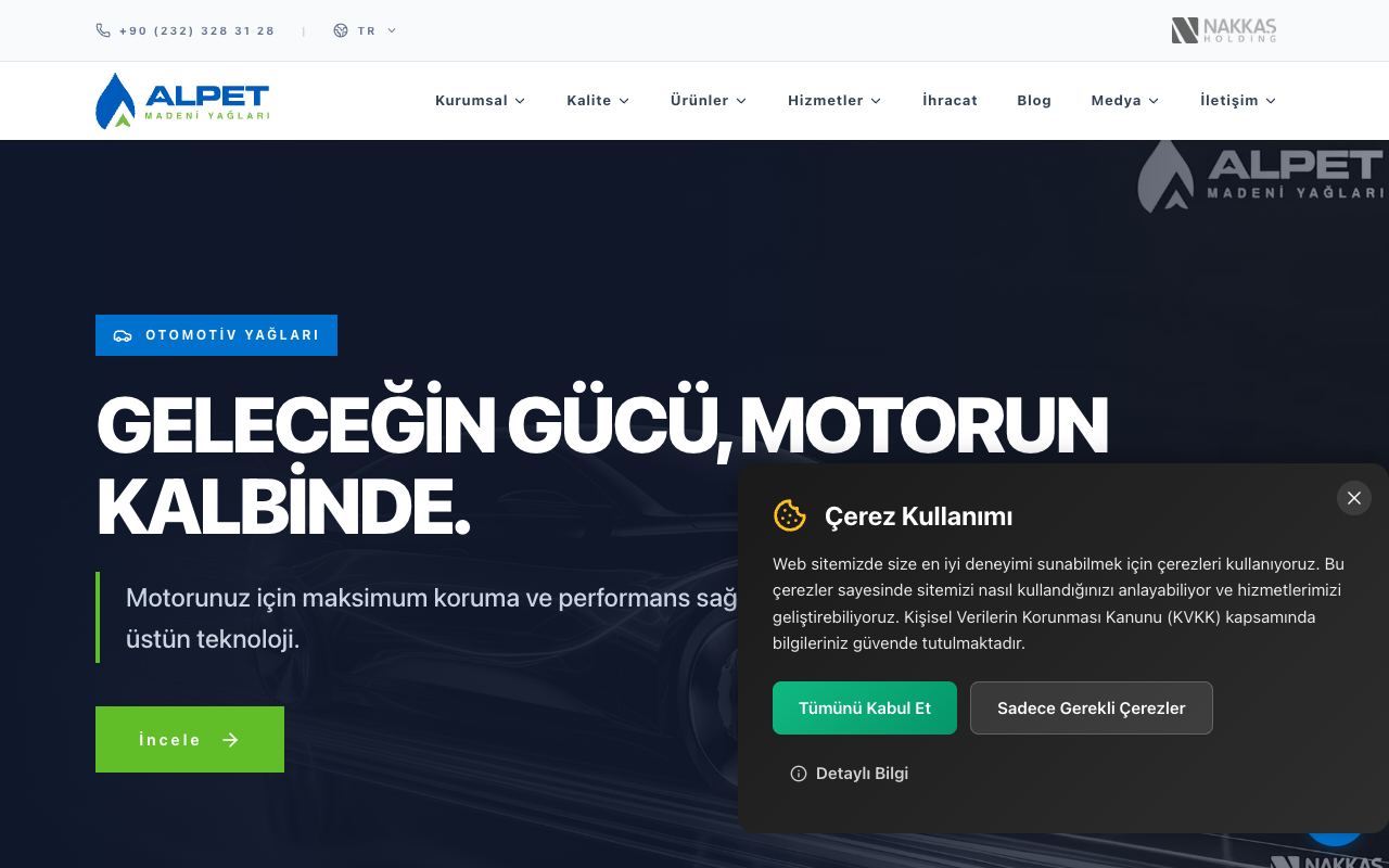Atak Madeni Yağ Pazarlama Sanayi ve Ticaret A.Ş. / Alpet Madeni Yağları