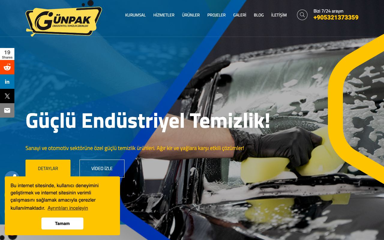 Günpak Endüstriyel Temizlik Ürünleri