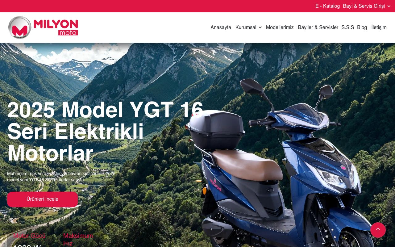 Milyon Motor San. Tic. Ltd. Şti. / Milyon Moto