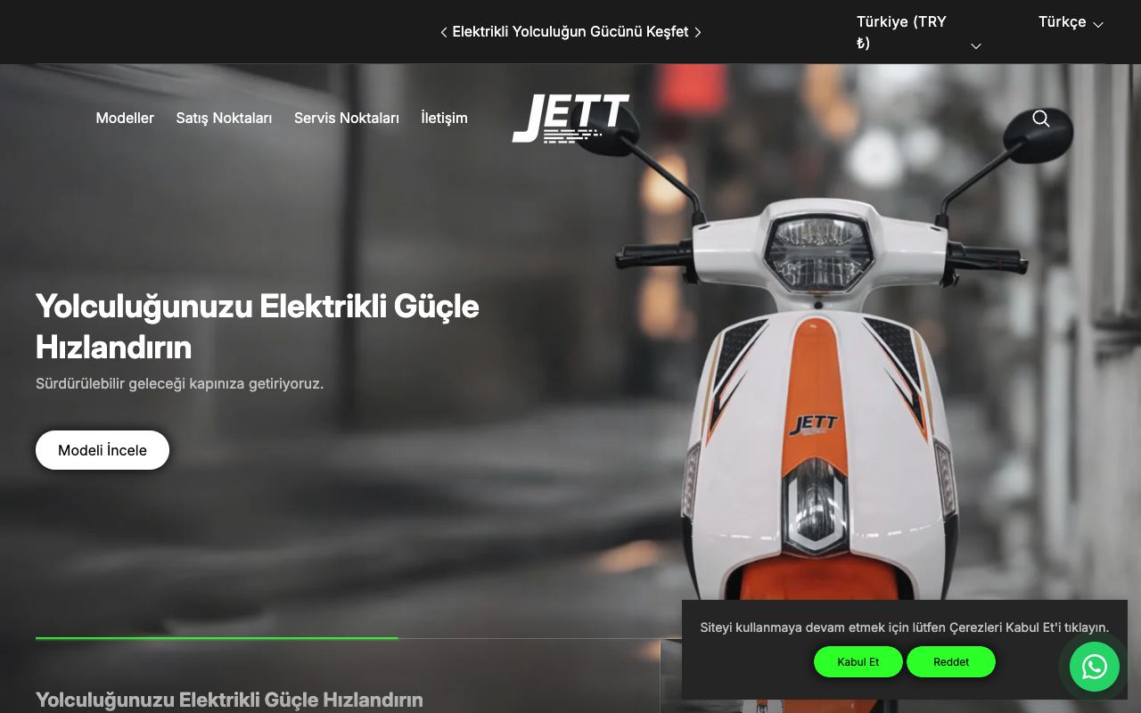 Jett Elektrikli Araçlar Sanayi ve Ticaret A.Ş.