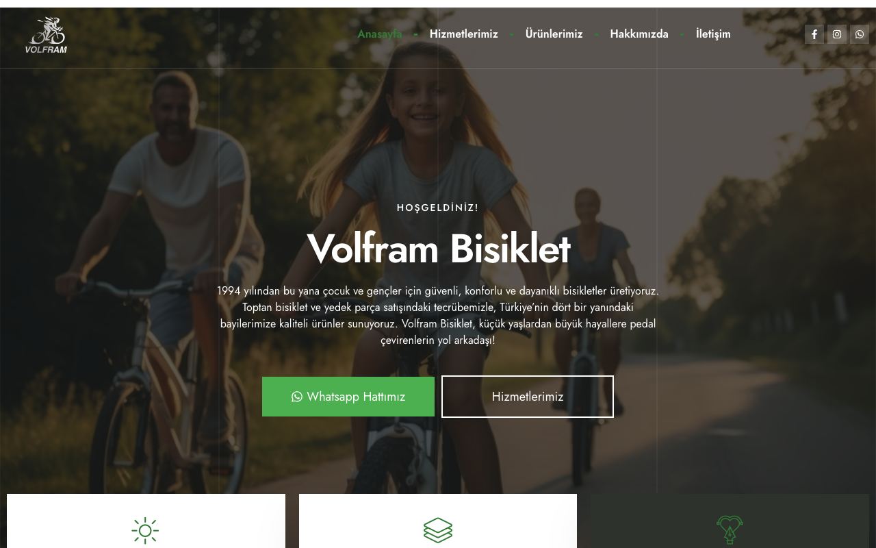 Volfram Bisiklet / Çınar aile işletmesi
